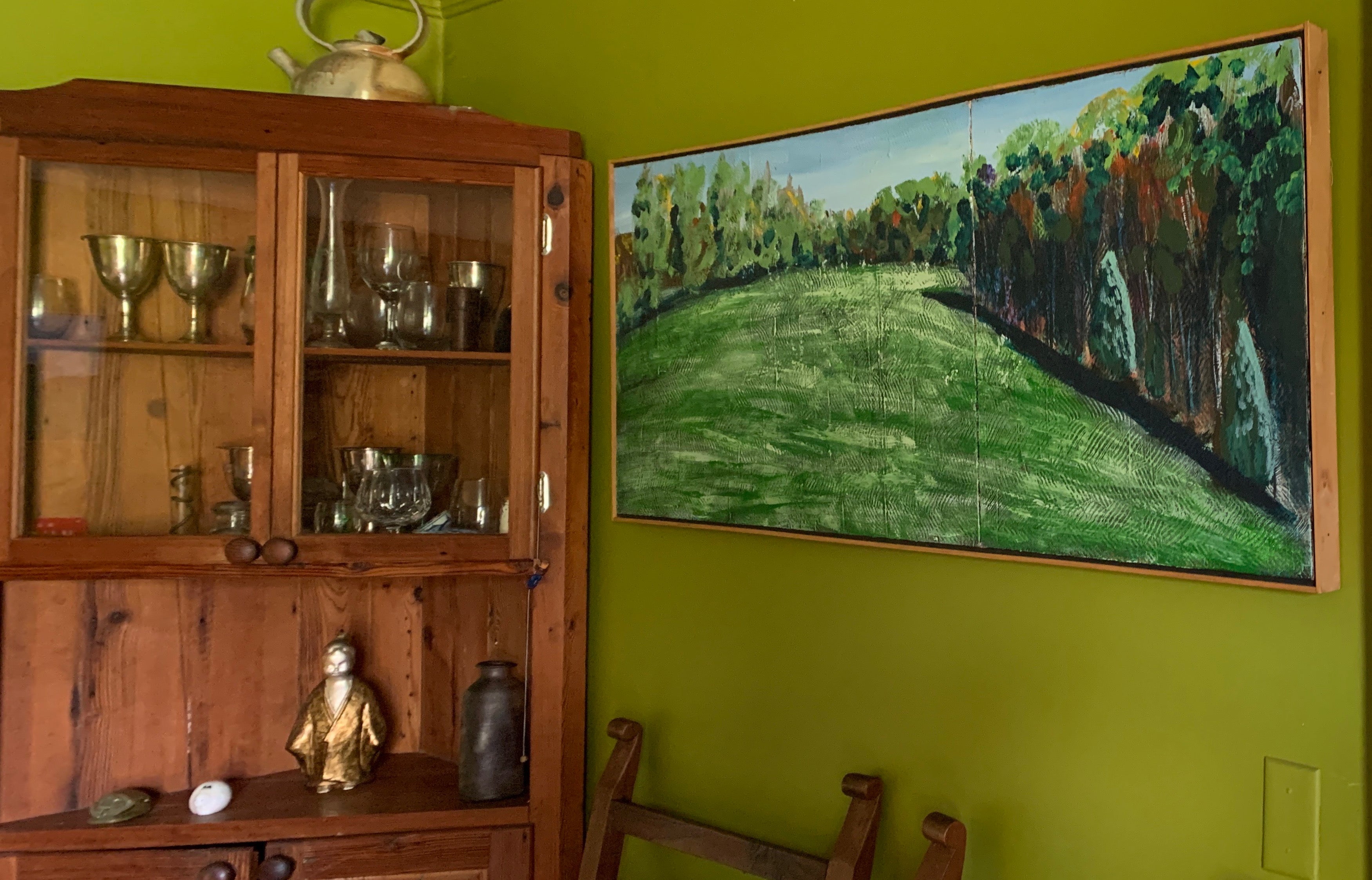 View from Kitchen Diptych